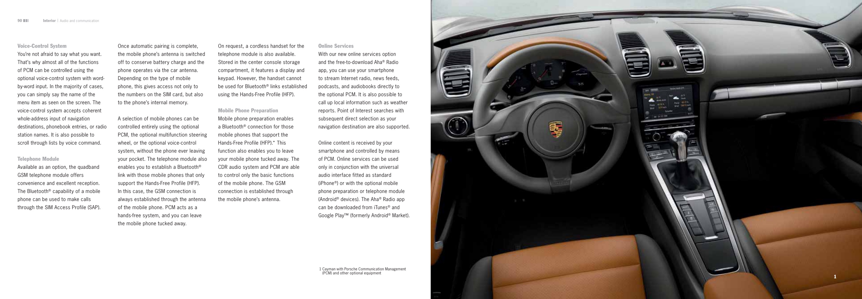 2014 Porsche Cayman Brochure Page 21